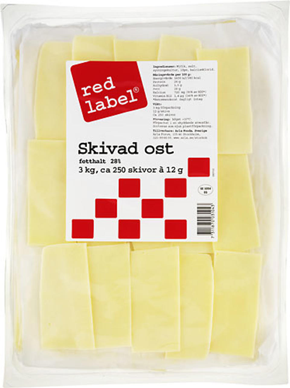 Ost skiv red label 28%