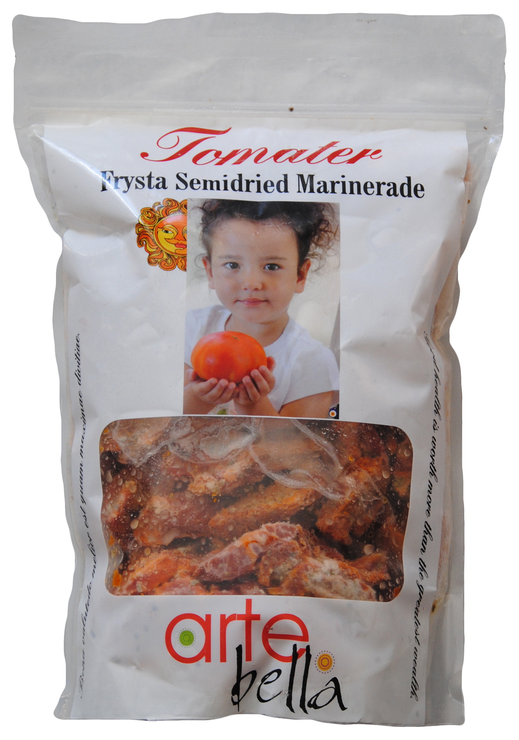 Tomat Klyftad Semitorkad