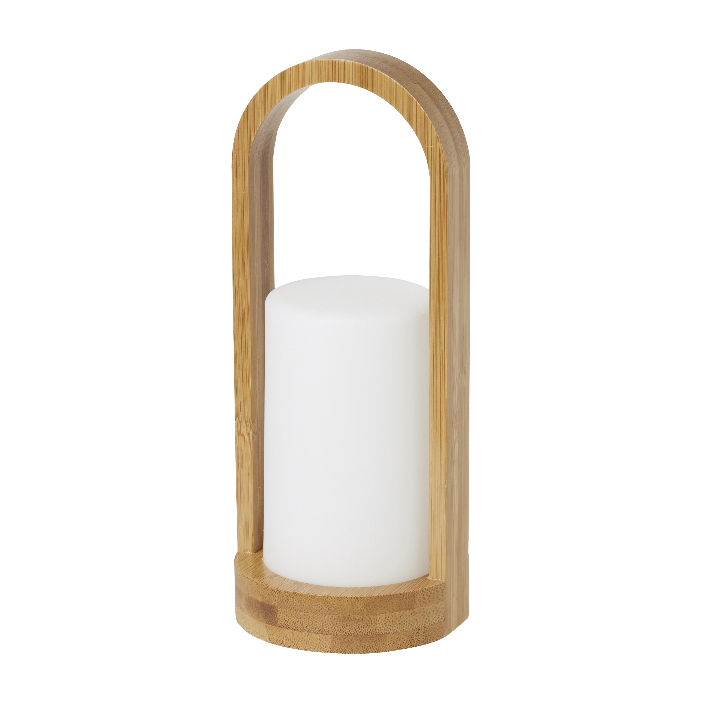 LED-ljushållare  Bambu 240x100mm bambu/vit Easy