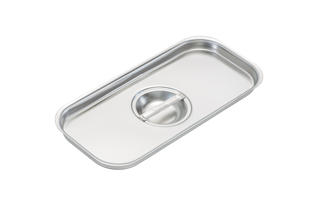 Lock med Handtag Rostfri GN 1/3