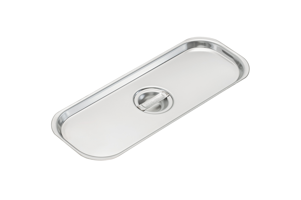 Lock med Handtag Rostfri GN 2/8