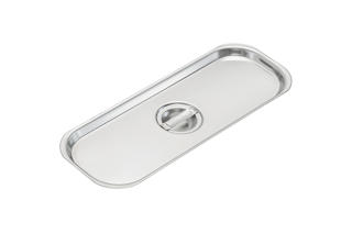 Lock med Handtag Rostfri GN 2/8