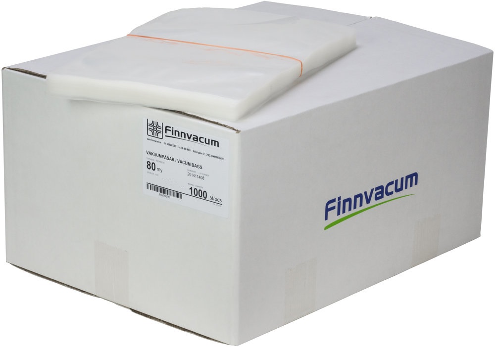 Vakuumpåse 160x250mm 80my