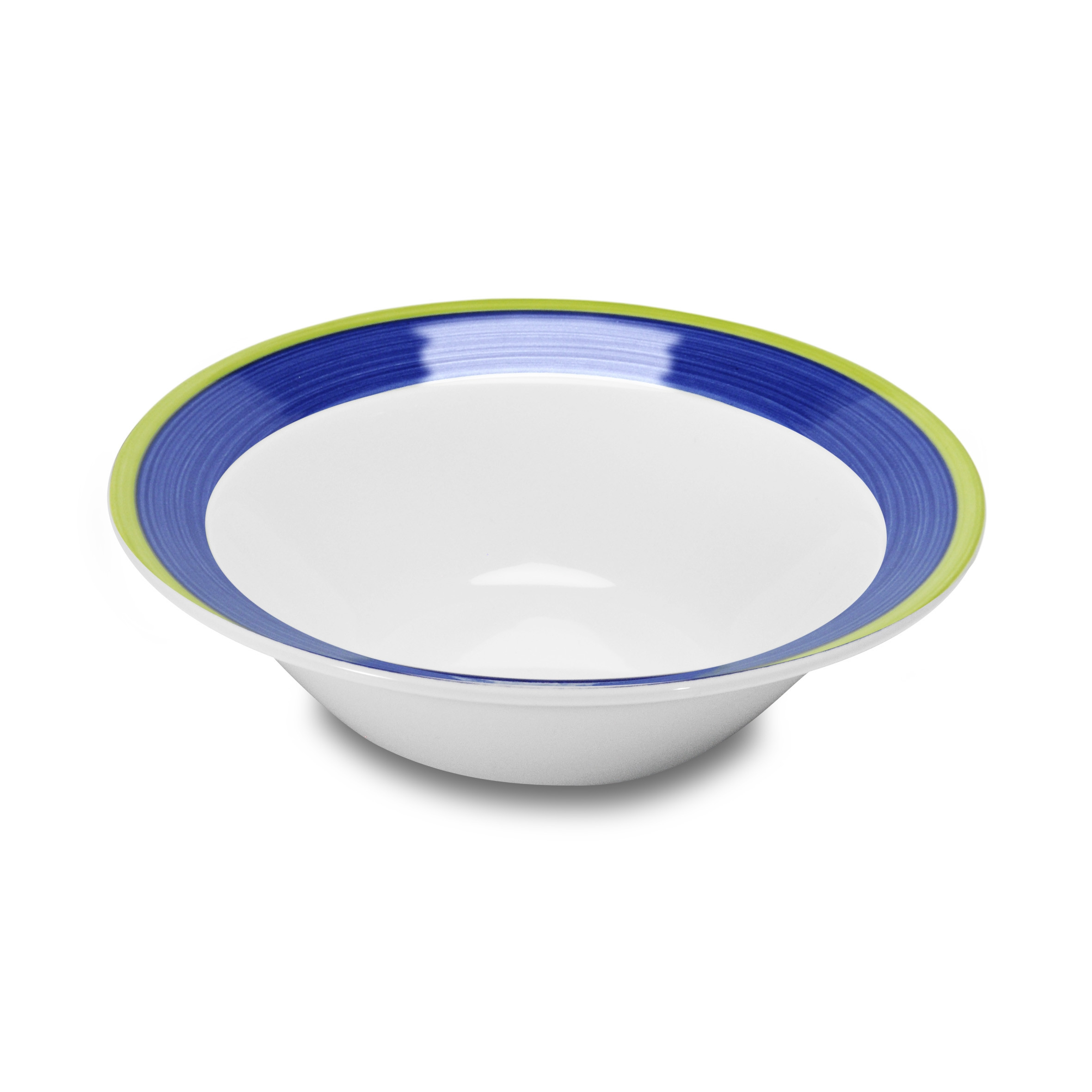 Capri blå tallrik djup 17cm