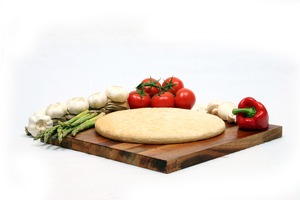 Pizzabotten Ø 30cm H 2cm Förbakad