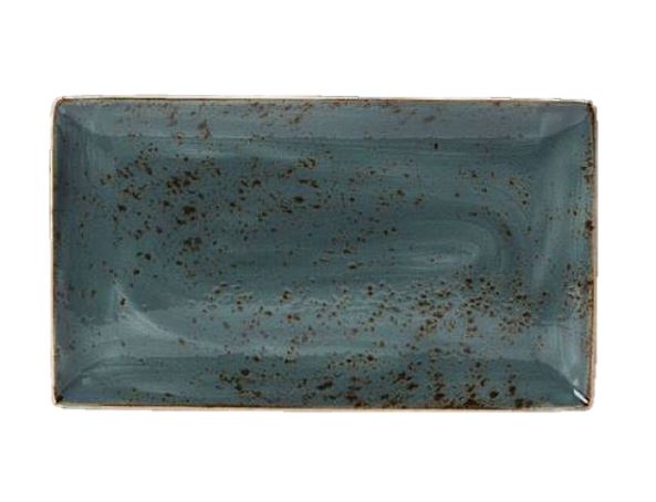 Craft Blå tallrik 33x19cm