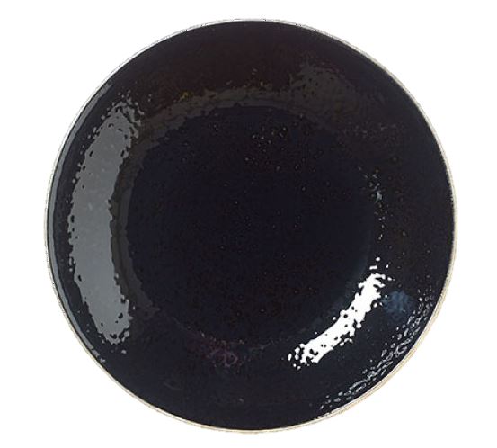 Craft Svart tallrik djup Ø25,5cm