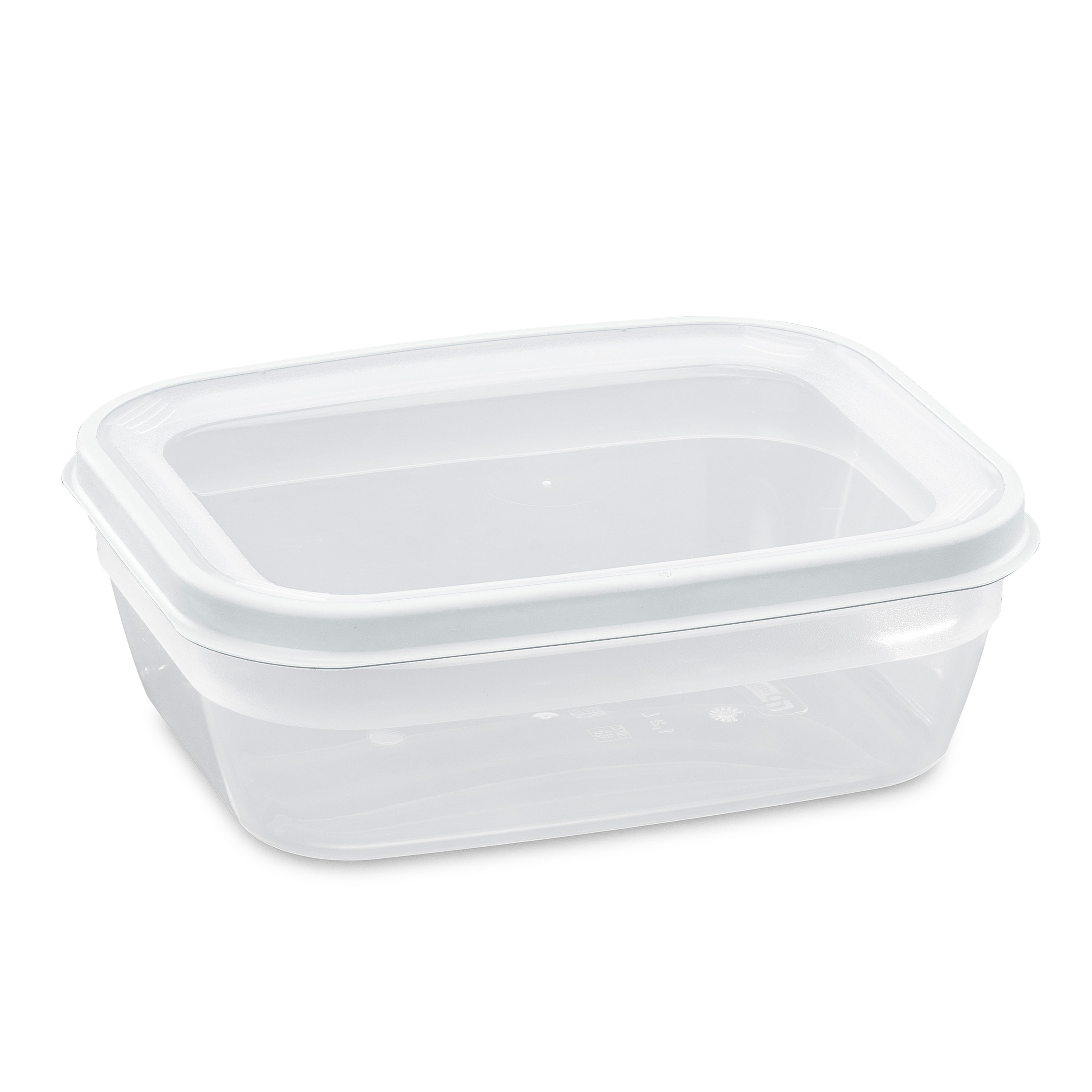 Förvaringsburk med lock 18x14x6cm 1,2L