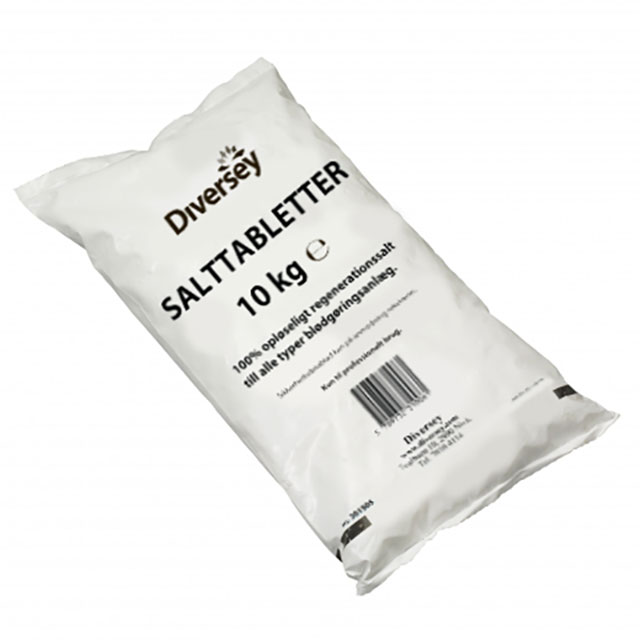 Salttabletter 10kg för avhärdningsanläggningar
