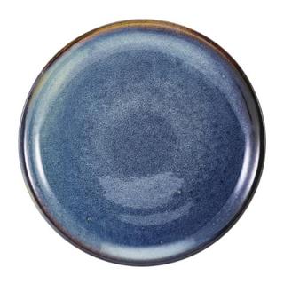 Terra tallrik flat coupe blå Ø19cm