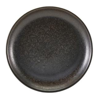 Terra tallrik flat coupe svart Ø24cm