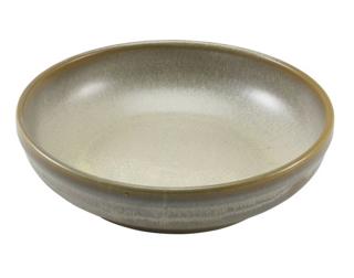 Terra tallrik djup coupe grå matt Ø23cm