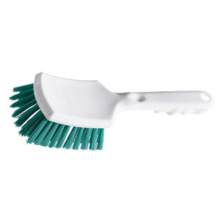 Handskurborstar kort skaft grön