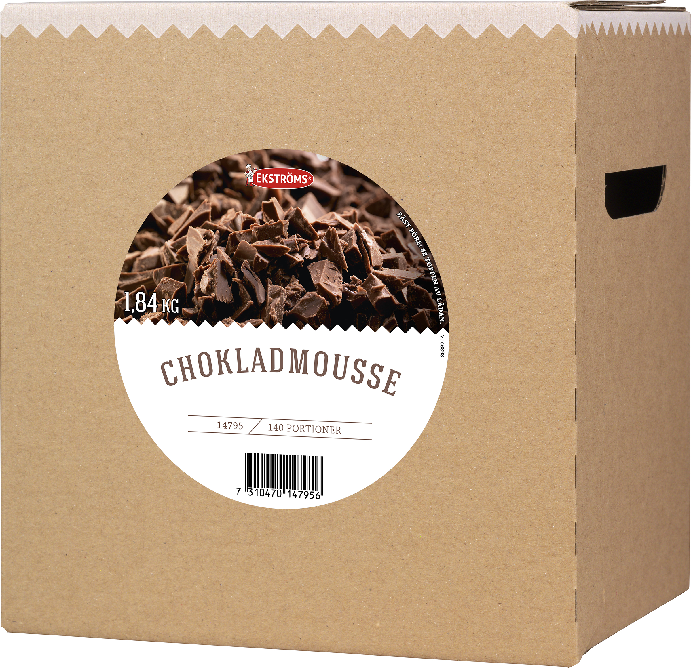 Chokladmousse 140 portioner