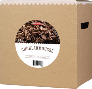 Chokladmousse 140 portioner