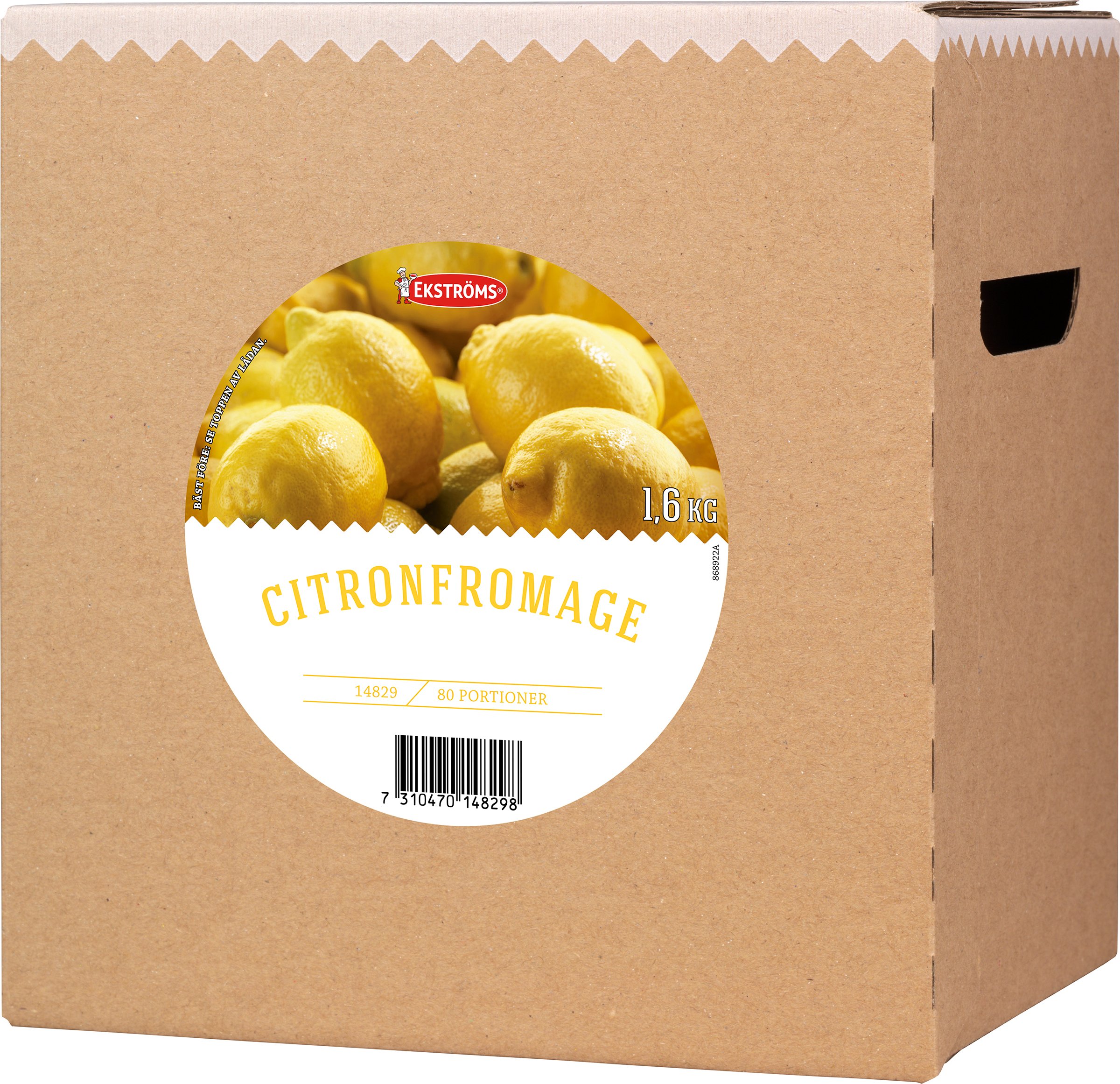 Citronfromage 80 portioner