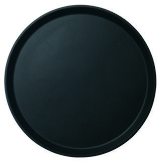 Bricka halkfri glasfiber svart Ø35.5cm