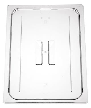 Lock med Handtag Polykarbonat Transparent GN 1/2