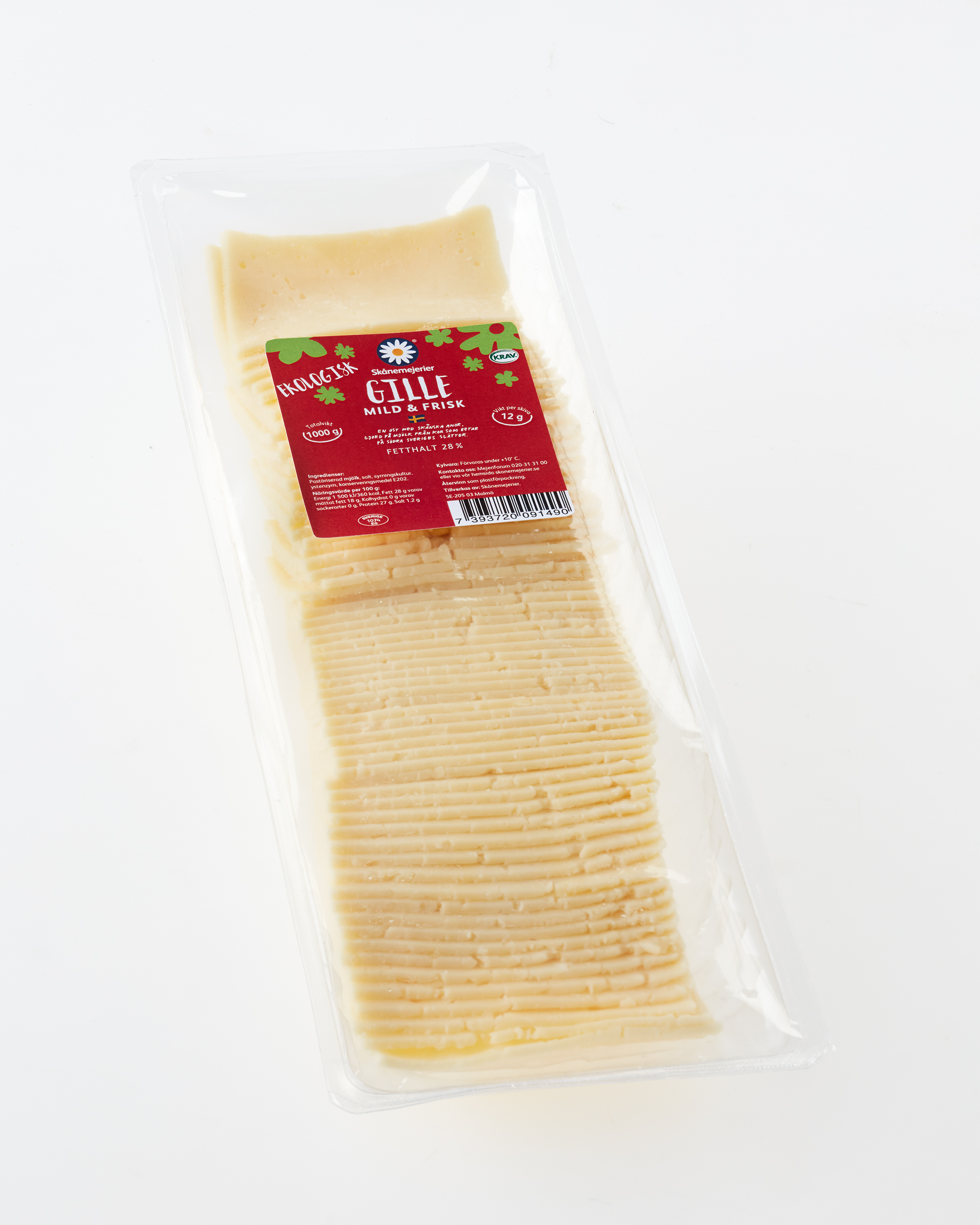 Gille Mild 28% Skivad 12g EKO KRAV