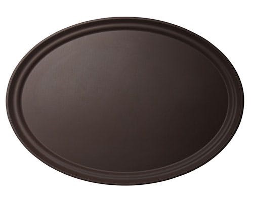 Bricka oval halkfri 74x60cm