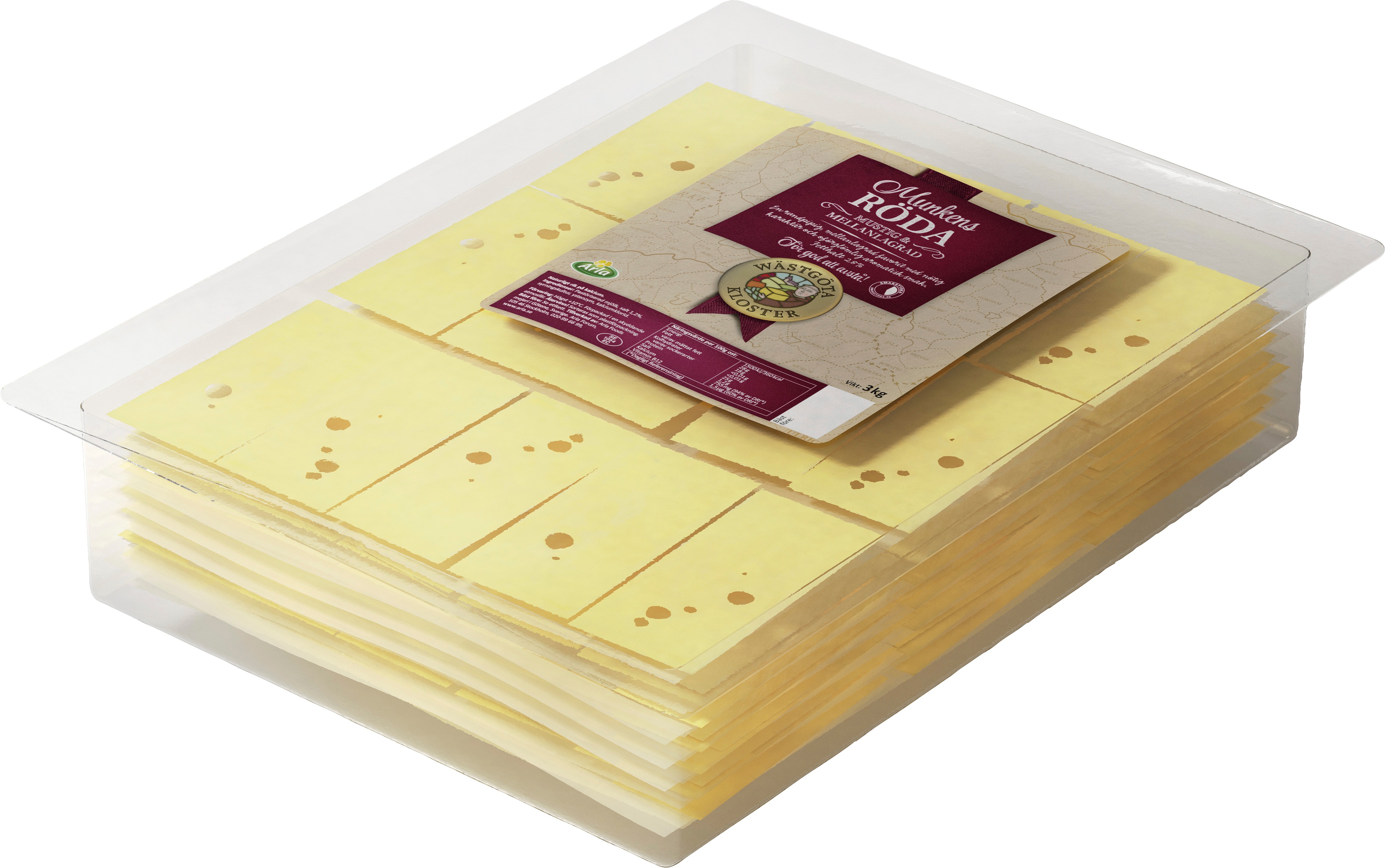 Munkens Röda 28% 12g Skivad