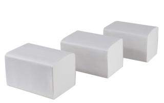 Dispenserservett N4 2-lag One by One Vit