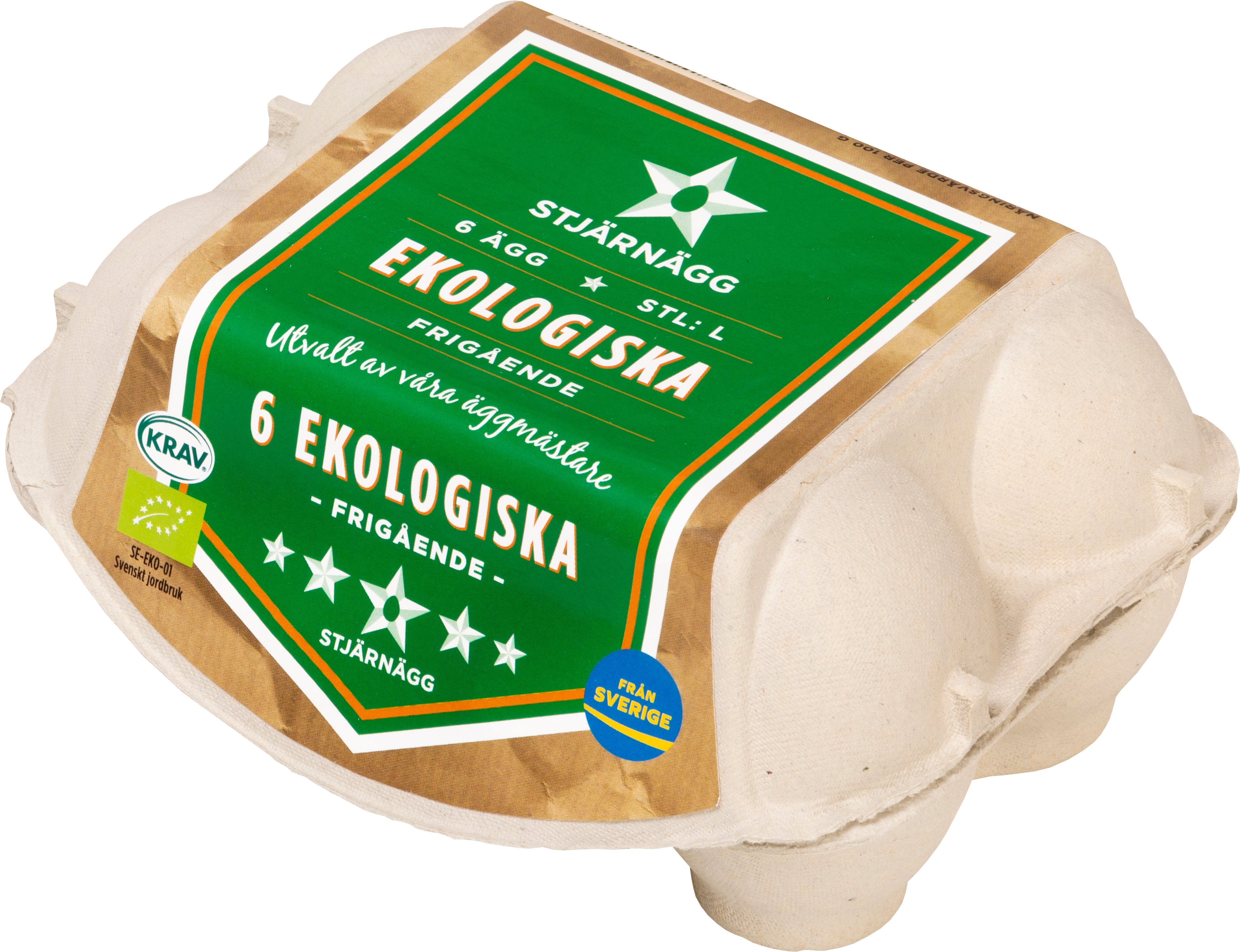 Ägg L 6-Pack EKO KRAV
