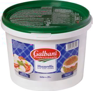 Mozzarella i Skivor 15%