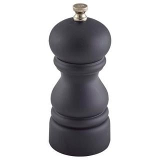 Salt/pepparkvarn matt svart 12 cm
