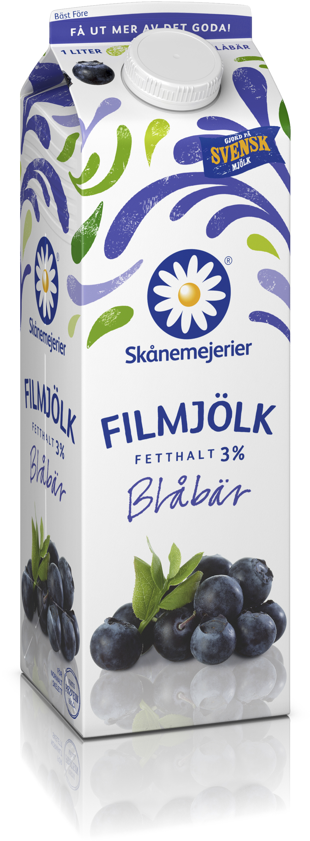 Filmjölk blåbär 2,7%