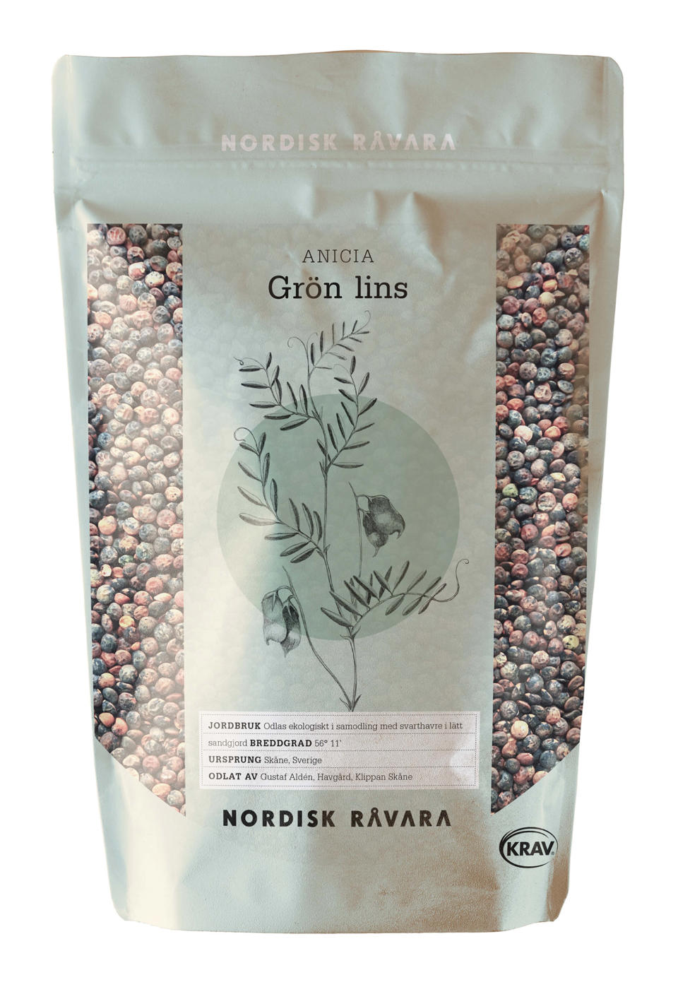Gröna linser Anicia KRAV