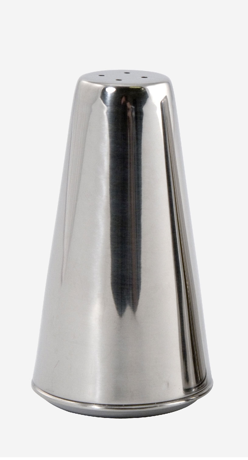 Pepparströare rostfri h8cm