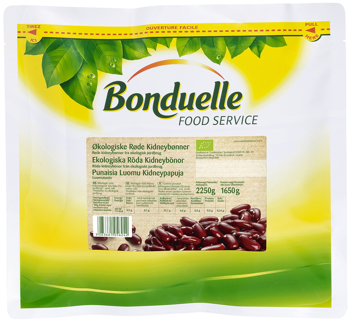 Röda Kidneybönor Easy Bag EKO