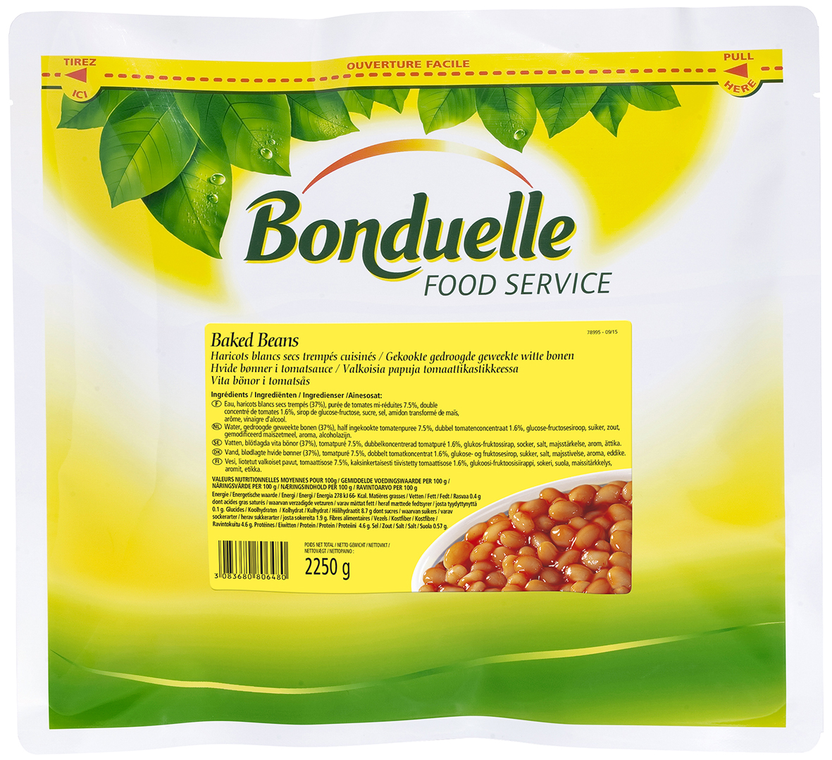 Vita Bönor i Tomat Easy Bag