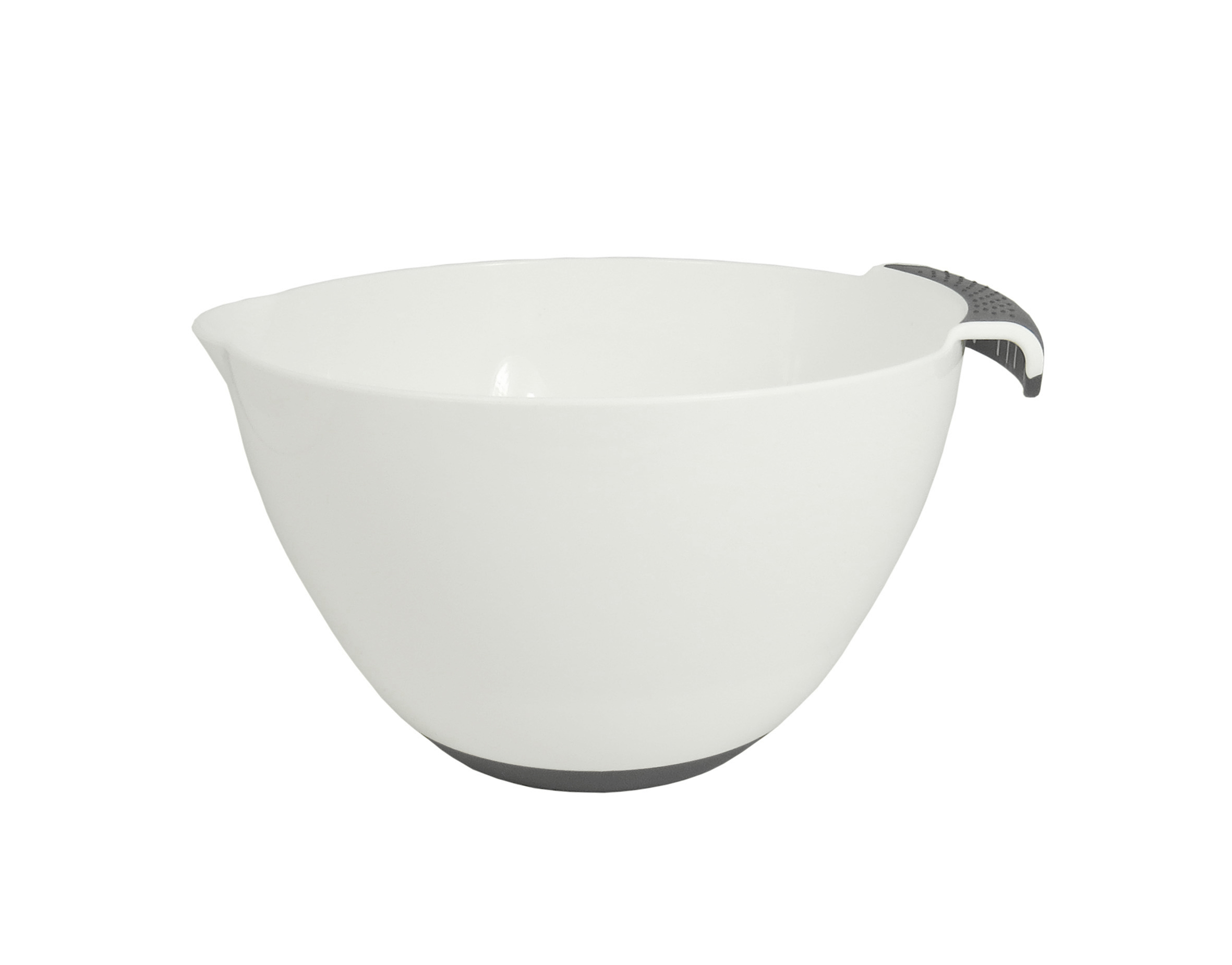 Vispbunke plast vit/grå 2,5l