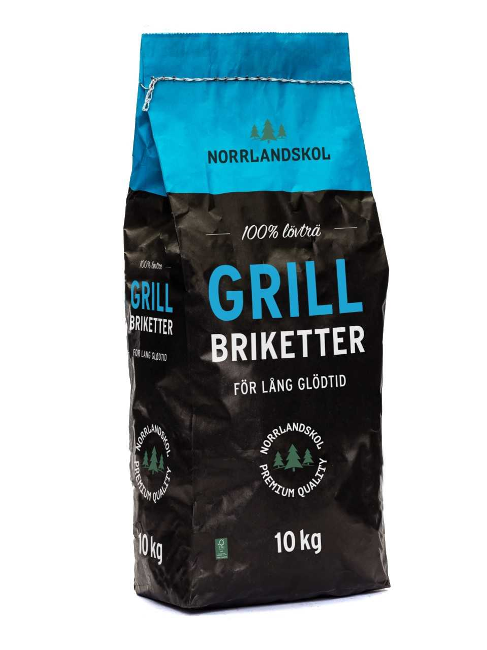 Grillbriketter 10 kg FS