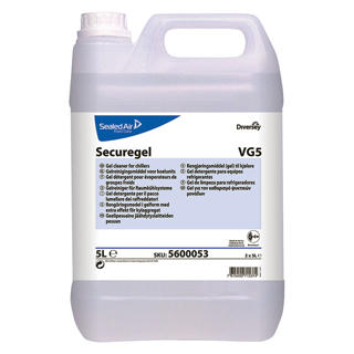 Rengöringsmedel gelform för kylaggregat 5L
Securegel VG5