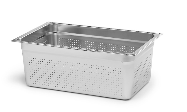Kantin perforerad rostfri GN 1/1x200