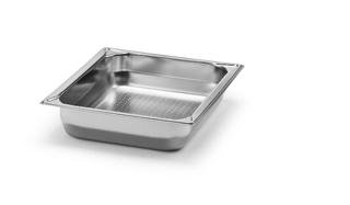 Kantin perforerad rostfri GN 1/2x65