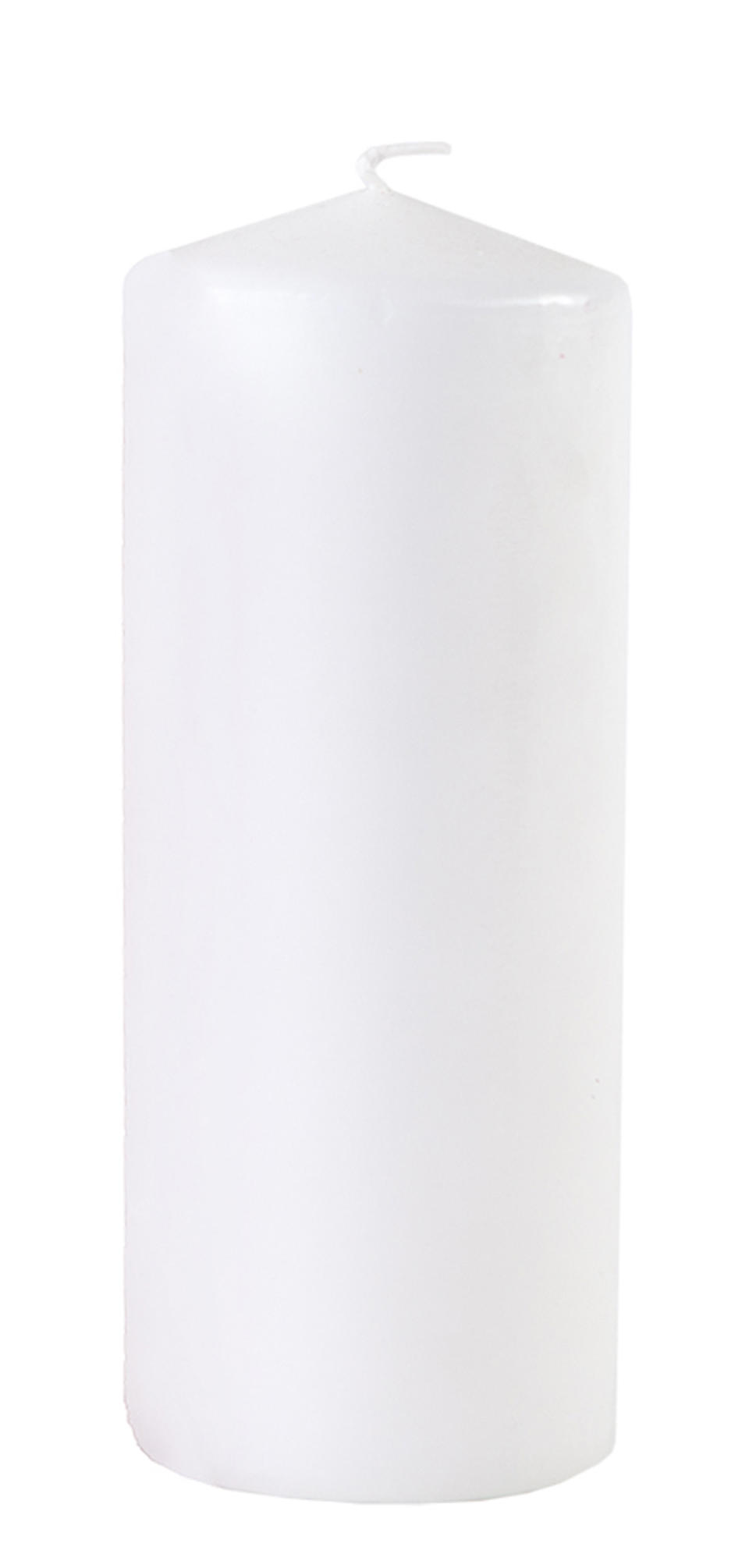Blockljus vit 22x7 cm
