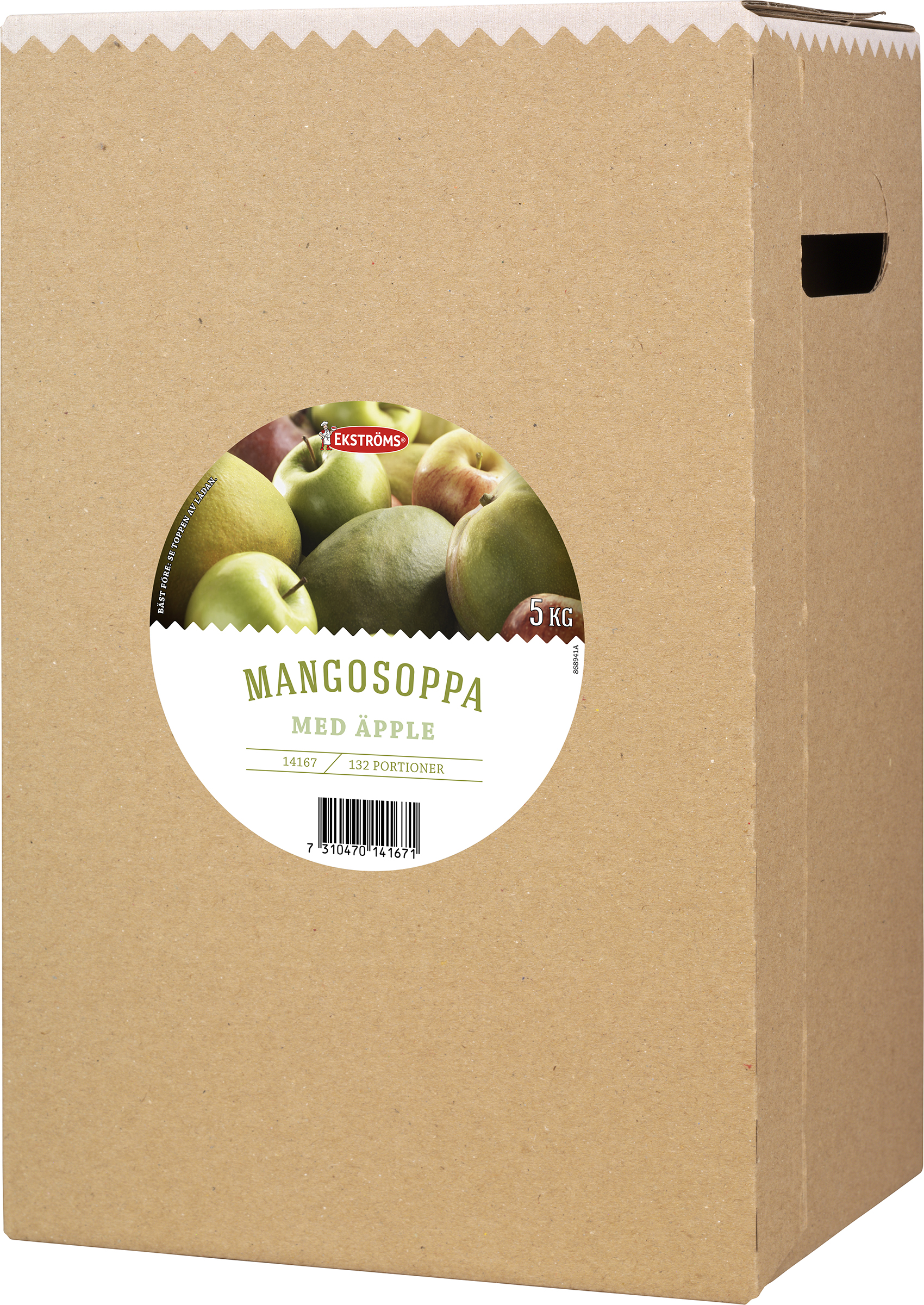 Mangosoppa med Äpple Kallrörd 132 portioner
