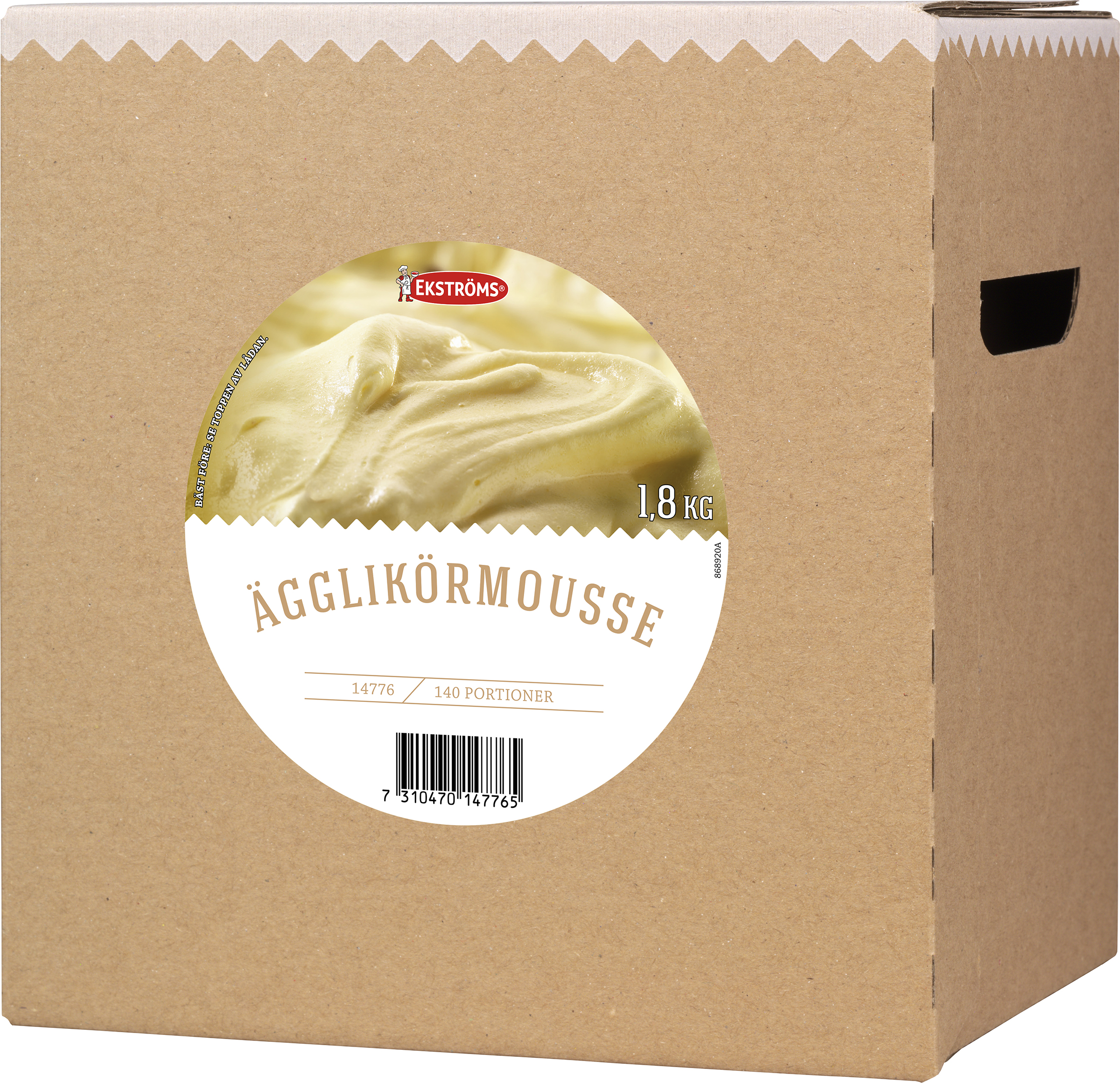 Ägglikörmousse 140 portioner