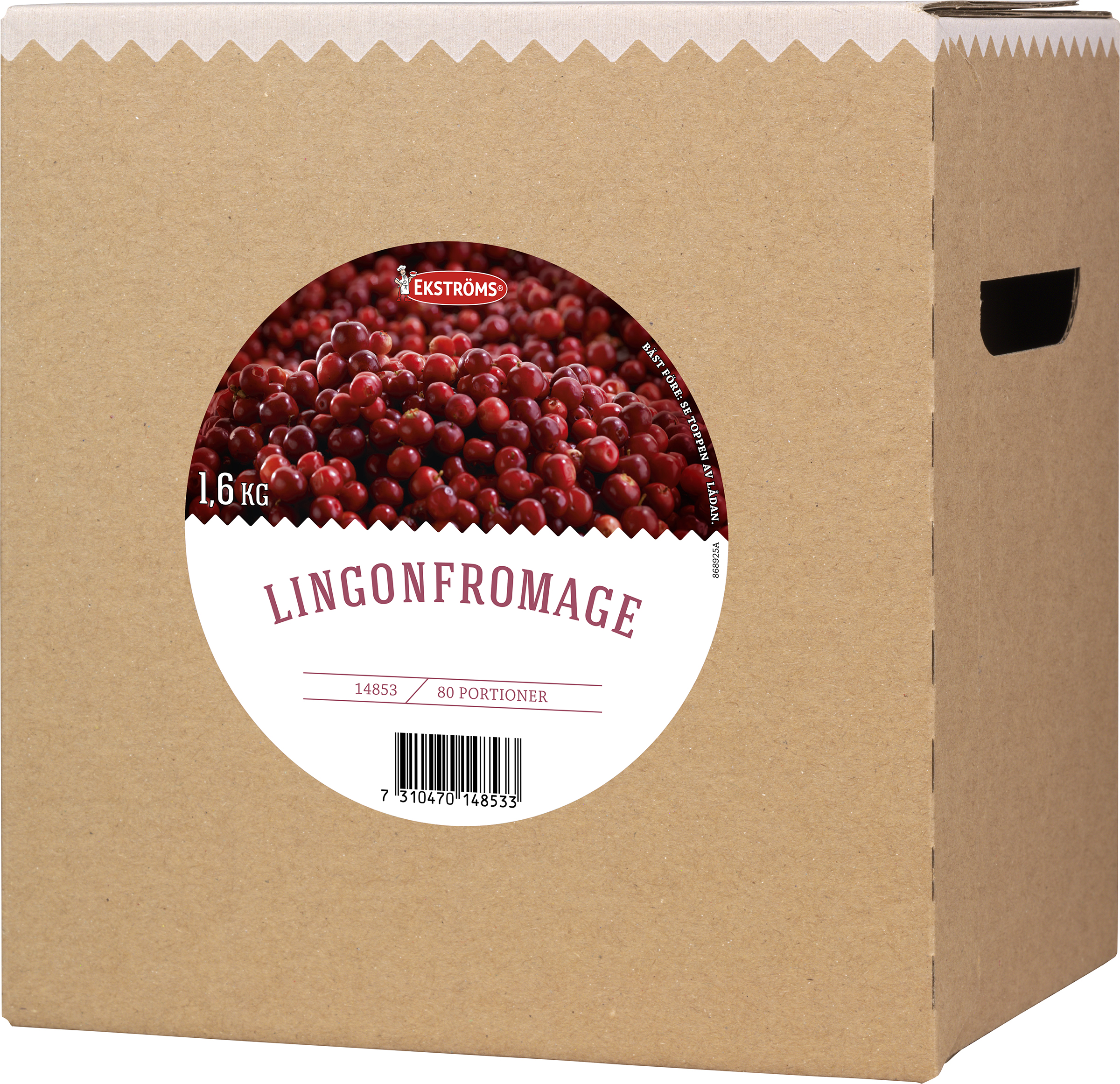 Lingonfromage 80 portioner