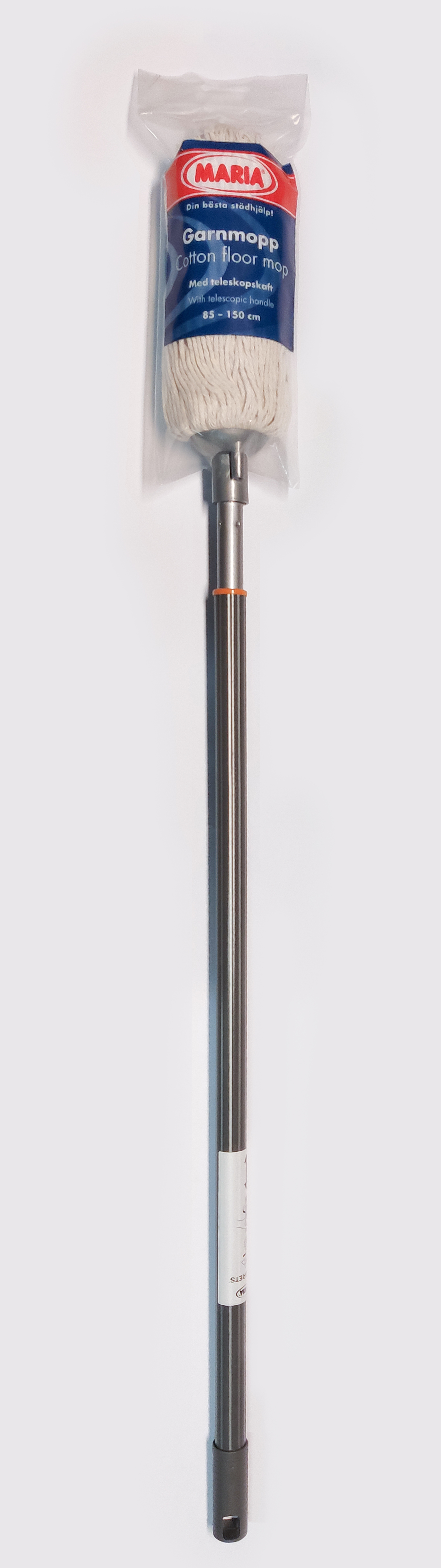 Garnmopp med teleskopskaft