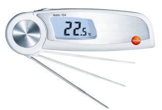 Digitaltermometer Testo 104 vattentät -50-+250°C