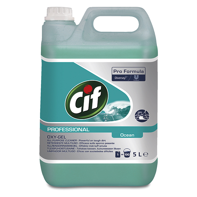 Golv- och allrengöringsmedel 5L Professional
Allrent Oxy-Gel