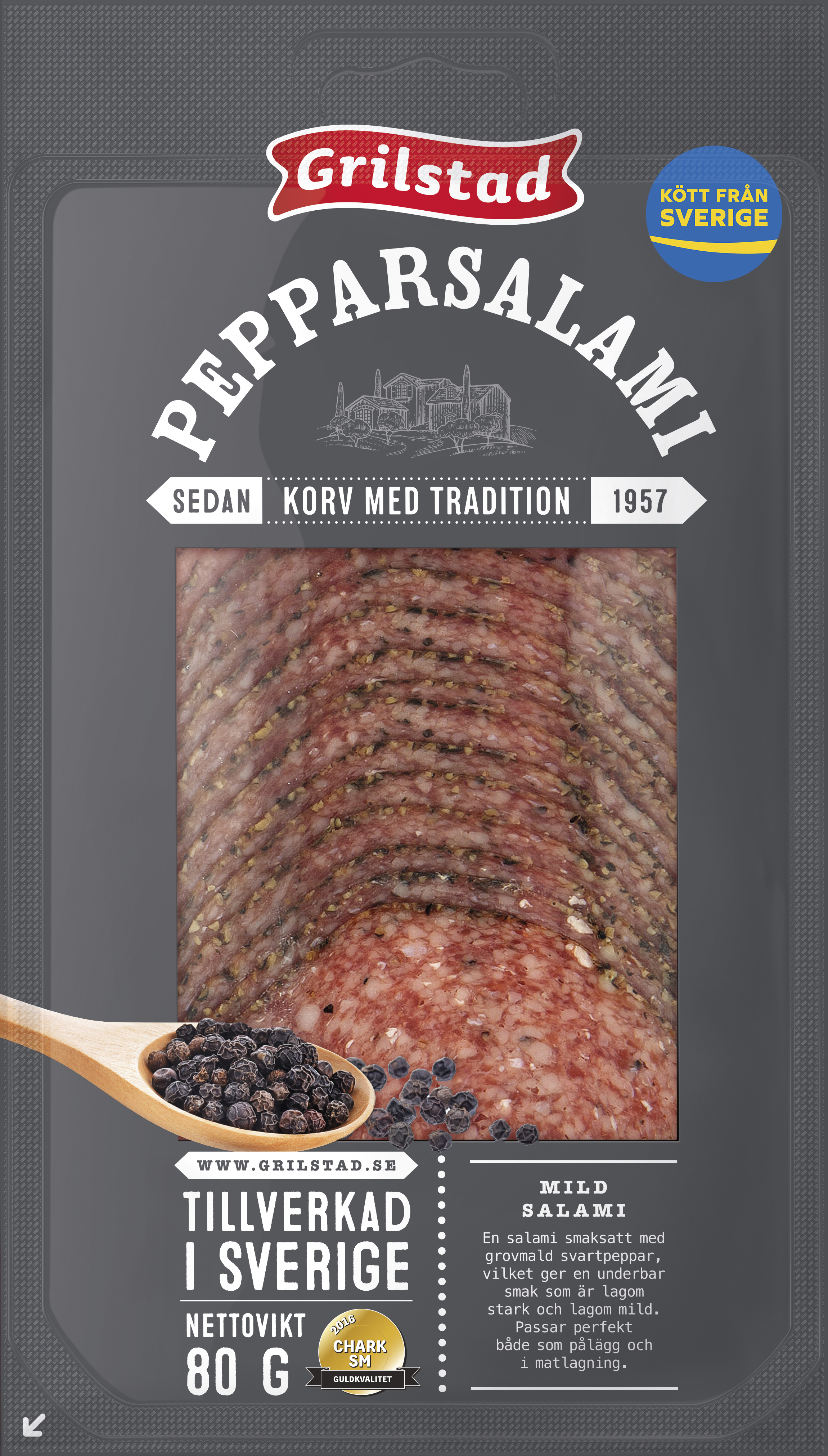 Pepparsalami Skivad
