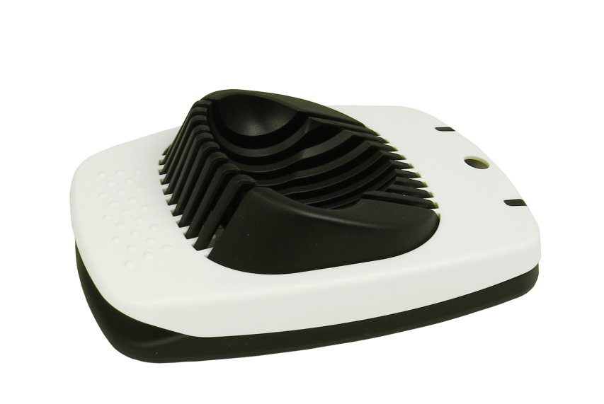 Äggskivare plast svart/vit