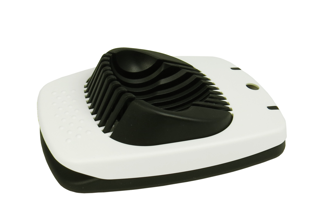 Äggskivare plast svart/vit