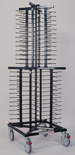 Tallriksställ för 104st tallrikar 60x60x175cm